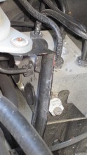 Highlight for Album: Brake fluid leak 7/7/11